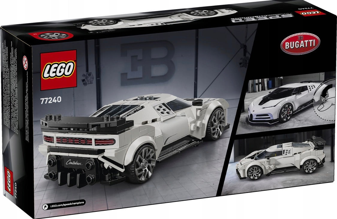LEGO 77240 Speed Champions - Hipersamochód Bugatti Centodieci