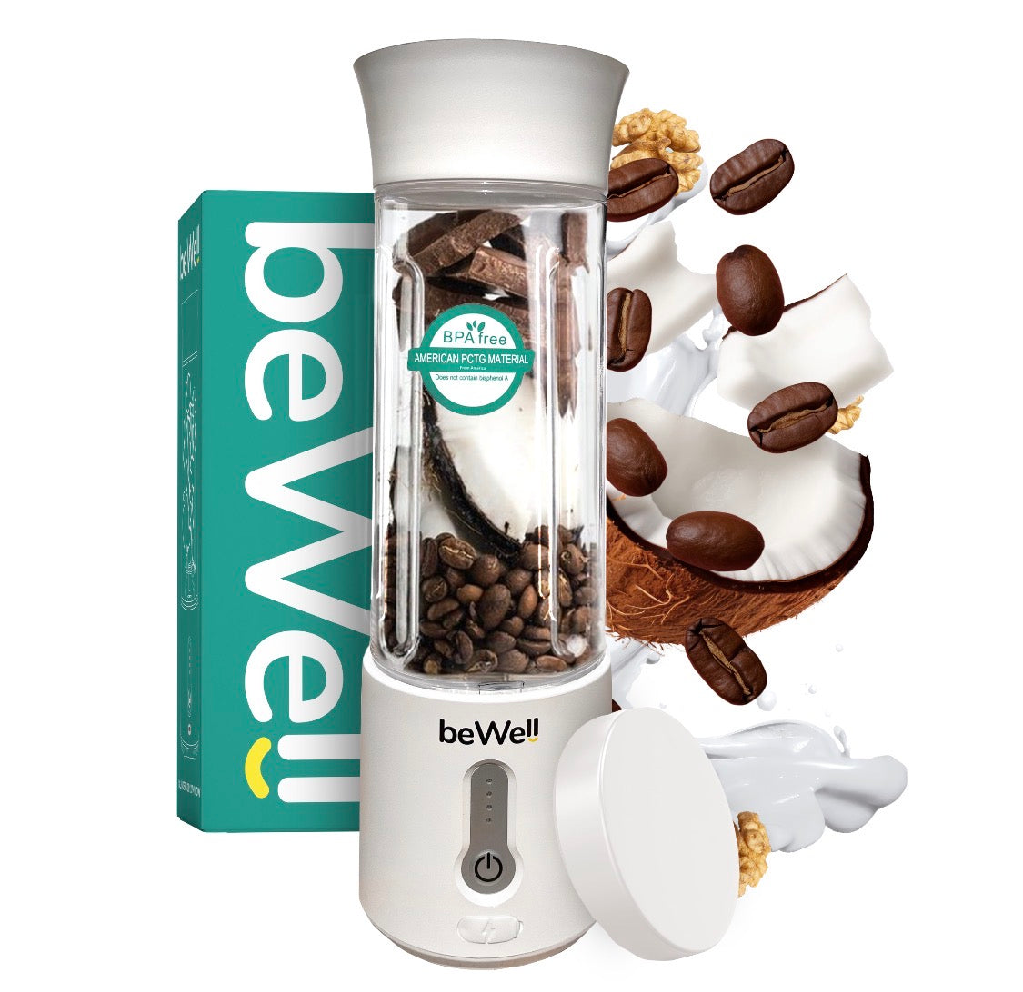 Blender Kielichowy Przenośny Bezprzewodowy beWell na USB 500ml Mocny